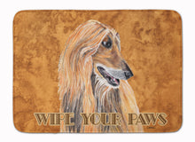 Load image into Gallery viewer, Afghan Hound Wipe your Paws Machine Washable Memory Foam Mat SC9509RUG