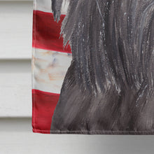 Load image into Gallery viewer, Brussels Griffon USA American Flag Flag Canvas House Size