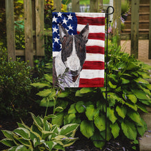 Load image into Gallery viewer, Bull Terrier USA American Flag Garden Flag – Decorative Outdoor Yard Flag