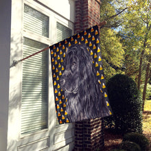 Load image into Gallery viewer, English Cocker Spaniel Halloween Candy Corn Flag Canvas House Size