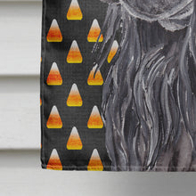 Load image into Gallery viewer, English Cocker Spaniel Halloween Candy Corn Flag Canvas House Size