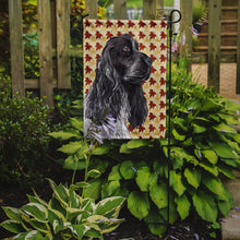Load image into Gallery viewer, Cocker Spaniel Fall Leaves Garden Flag – Decorative Outdoor Yard Flag