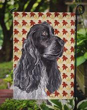 Load image into Gallery viewer, Cocker Spaniel Fall Leaves Garden Flag – Decorative Outdoor Yard Flag
