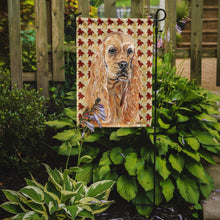Load image into Gallery viewer, Cocker Spaniel Fall Leaves Garden Flag – Decorative Outdoor Yard Flag
