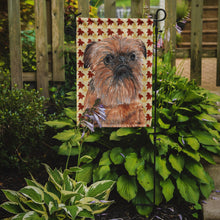 Load image into Gallery viewer, Brussels Griffon Fall Leaves Garden Flag – Decorative Outdoor Yard Flag