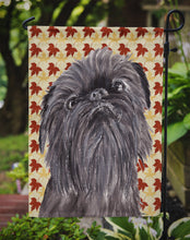 Load image into Gallery viewer, Brussels Griffon Fall Leaves Garden Flag – Decorative Outdoor Yard Flag