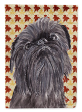Load image into Gallery viewer, Brussels Griffon Fall Leaves Garden Flag – Decorative Outdoor Yard Flag