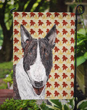 Load image into Gallery viewer, Bull Terrier Fall Leaves Garden Flag – Decorative Outdoor Yard Flag