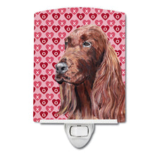 Load image into Gallery viewer, Irish Setter Hearts and Love Ceramic Night Light SC9552CNL