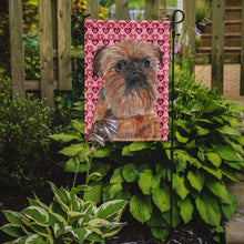 Load image into Gallery viewer, Brussels Griffon Valentine's Love Garden Flag – Decorative Outdoor Yard Flag