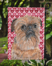 Load image into Gallery viewer, Brussels Griffon Valentine's Love Garden Flag – Decorative Outdoor Yard Flag