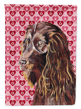 Load image into Gallery viewer, Boykin Spaniel Valentine's Love Garden Flag – Decorative Outdoor Yard Flag