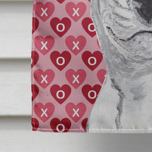 Load image into Gallery viewer, Bull Terrier Valentine's Love Flag Canvas House Size