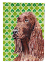 Load image into Gallery viewer, Irish Setter St Patrick's Irish Flag Canvas House Size