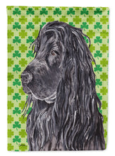 Load image into Gallery viewer, English Cocker Spaniel St Patrick's Irish Garden Flag – Decorative Outdoor Yard Flag
