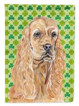 Load image into Gallery viewer, Cocker Spaniel St Patrick's Irish Garden Flag – Decorative Outdoor Yard Flag