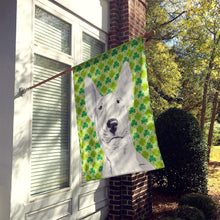 Load image into Gallery viewer, Bull Terrier St Patrick's Irish Flag Canvas House Size