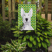 Load image into Gallery viewer, Bull Terrier St Patrick's Irish Garden Flag – Decorative Outdoor Yard Flag