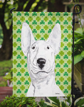 Load image into Gallery viewer, Bull Terrier St Patrick's Irish Garden Flag – Decorative Outdoor Yard Flag