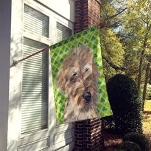 Load image into Gallery viewer, Goldendoodle St Patrick's Irish Flag Canvas House Size