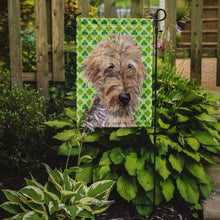 Load image into Gallery viewer, Goldendoodle St Patrick's Irish Garden Flag – Decorative Outdoor Yard Flag