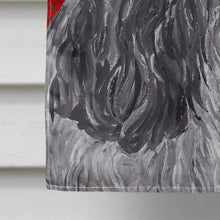 Load image into Gallery viewer, Cocker Spaniel Red Snowflake Christmas Flag Canvas House Size