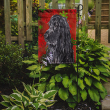 Load image into Gallery viewer, English Cocker Spaniel Red Snowflake Christmas Garden Flag – Decorative Outdoor Yard Flag