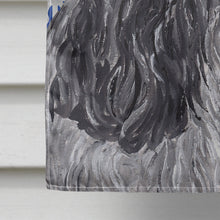 Load image into Gallery viewer, Cocker Spaniel Blue Snowflake Winter Flag Canvas House Size