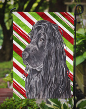 Load image into Gallery viewer, English Cocker Spaniel Candy Cane Christmas Garden Flag – Decorative Outdoor Yard Flag