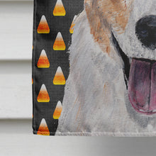 Load image into Gallery viewer, Cardigan Corgi Candy Corn Halloween Flag Canvas House Size SC9648CHF