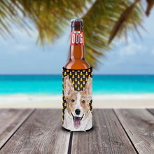 Load image into Gallery viewer, Cardigan Corgi Candy Corn Halloween Slim Can Hugger – Fun &amp; Functional Drink Coolers SC9648MUK
