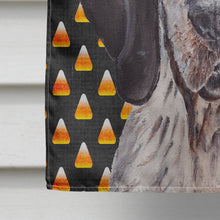 Load image into Gallery viewer, Blue Tick Coonhound Candy Corn Halloween Flag Canvas House Size SC9649CHF