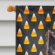 Load image into Gallery viewer, Norwich Terrier Candy Corn Halloween Flag Canvas House Size SC9662CHF