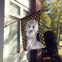 Load image into Gallery viewer, Havanese Candy Corn Halloween Flag Canvas House Size SC9665CHF