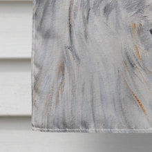 Load image into Gallery viewer, Great Pyrenees Candy Corn Halloween Flag Canvas House Size SC9666CHF