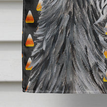 Load image into Gallery viewer, Scottish Deerhound Candy Corn Halloween Flag Canvas House Size SC9669CHF