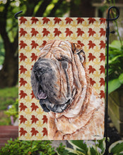 Load image into Gallery viewer, Shar Pei Fall Leaves Garden Flag – Decorative Outdoor Yard Flag SC9671GF