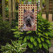 Load image into Gallery viewer, Norwich Terrier Fall Leaves Garden Flag – Decorative Outdoor Yard Flag SC9686GF