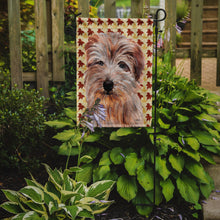 Load image into Gallery viewer, Norfolk Terrier Fall Leaves Garden Flag - Outdoor Decorative Yard Flag SC9688GF