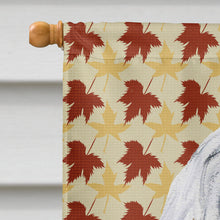Load image into Gallery viewer, Havanese Fall Leaves Flag Canvas House Size SC9689CHF