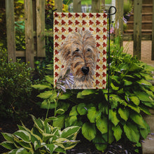 Load image into Gallery viewer, Golden Doodle 2 Fall Leaves Garden Flag - Outdoor Decorative Yard Flag SC9691GF