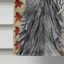 Load image into Gallery viewer, Scottish Deerhound Fall Leaves Flag Canvas House Size SC9693CHF