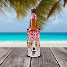 Load image into Gallery viewer, Cardigan Corgi Hearts and Love Slim Can Hugger – Fun &amp; Functional Drink Coolers SC9696MUK