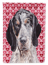 Load image into Gallery viewer, Blue Tick Coonhound Hearts and Love Garden Flag – Decorative Outdoor Yard Flag SC9697GF