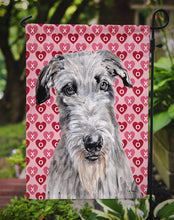Load image into Gallery viewer, Scottish Deerhound Hearts and Love Garden Flag - Outdoor Decorative Yard Flag SC9706GF