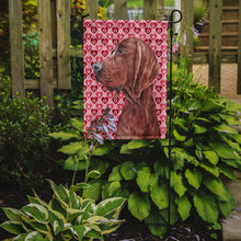 Load image into Gallery viewer, Redbone Coonhound Hearts and Love Garden Flag – Decorative Outdoor Yard Flag SC9707GF