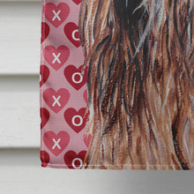 Load image into Gallery viewer, Otterhound Hearts and Love Flag Canvas House Size SC9709CHF