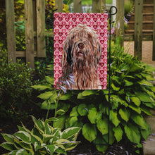 Load image into Gallery viewer, Otterhound Hearts and Love Garden Flag - Outdoor Decorative Yard Flag SC9709GF