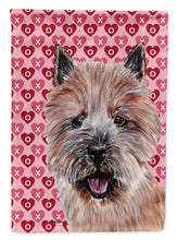 Load image into Gallery viewer, Norwich Terrier Hearts and Love Garden Flag – Decorative Outdoor Yard Flag SC9710GF
