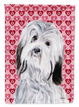 Load image into Gallery viewer, Havanese Hearts and Love Flag Canvas House Size SC9713CHF